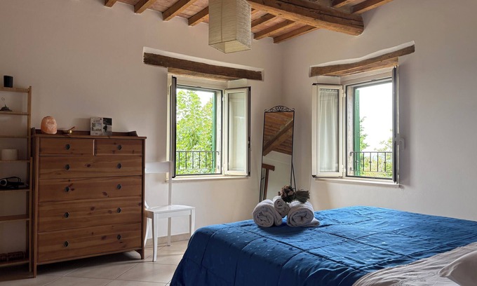 Monte Fabbri Apartment | Foxes House - Relaxation and silence in the heart of the village of Montefabbri