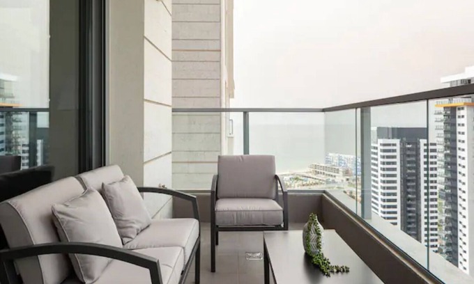 Bat Yam Apartment | Fresh 3BR APT 32 Floor See View Tower