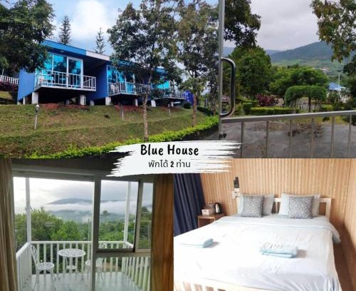 Khao Kho Cabin | FreshBloom View เขาค้อ Blue House
