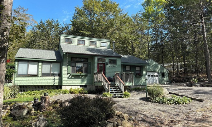 Standish House | Frye Island Sanctuary: Steps to Beach 6 + Spectacular Private Backyard & Patio