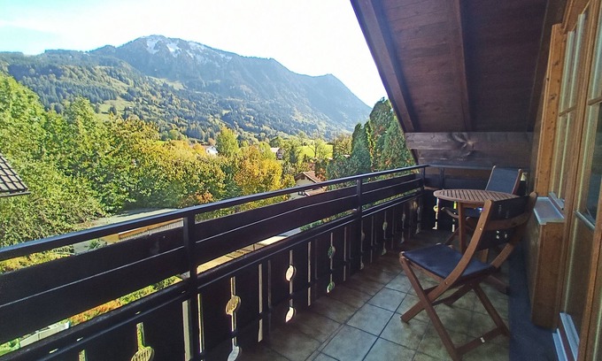 Rettenberg Apartment | Fully equipped 94sqm apartment with fantastic mountain panorama of the Grünten