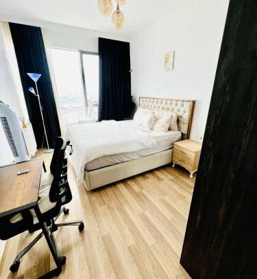 Esenyurt Apartment | Fully Furnished 1 Plus 1 Bedroom Suite Apartment