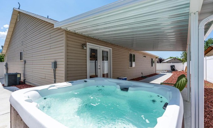Ogden House | Fully Stocked Home with Hot Tub and Private Yard