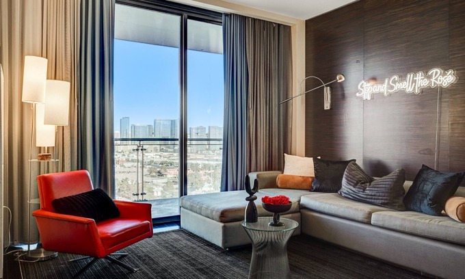 Las Vegas Resort | Furnished 21st-Floor Condo | Monthly Stays Welcome | Strip Views | No Resort Fee