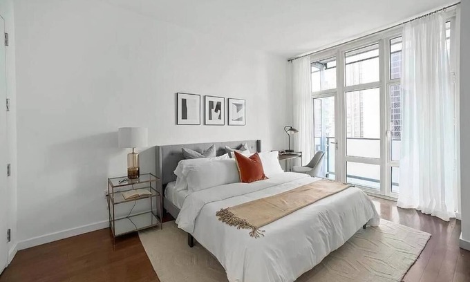 Central New York City Apartment | FURNISHED Oversized 1 Bedroom with Home Office Short-Term Availablen