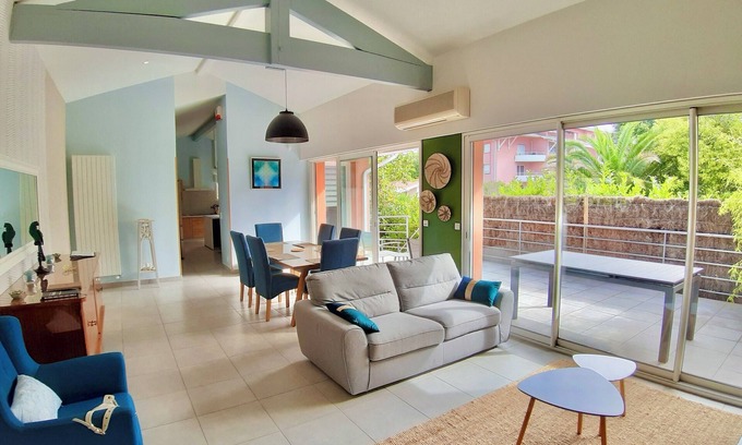 Dax Villa | Furnished villa * center DAX 30 mn sea for vacations or cures