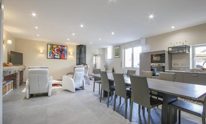 Gueron House | Gîte l'Ardoisier 7 Pers Sauna Bayeux 2km