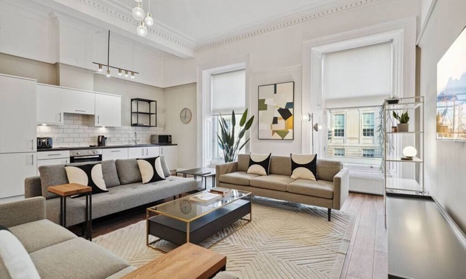 City Centre Glasgow Apartment | (G5) Grand 1 bed Blythswood Apartment