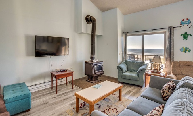 Gearhart Condo | G736 5th Floor 2.5 Bedroom PET FRIENDLY, No cleaning fees
