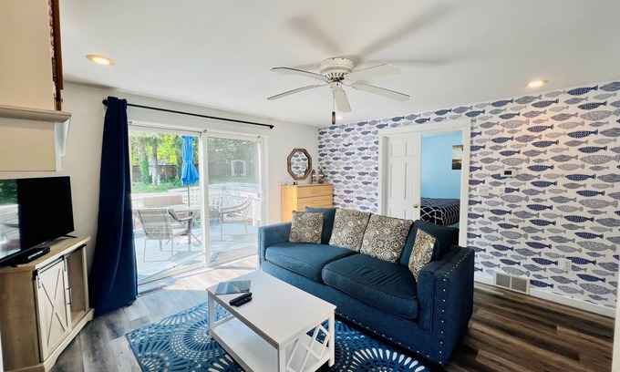 New Buffalo House | Galien Room Suite King size with Jacuzzi
