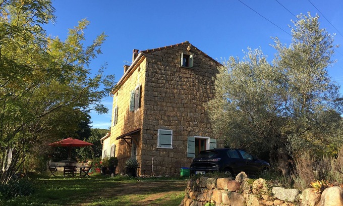 Serra-di-Ferro House | Garden level for rent in house.