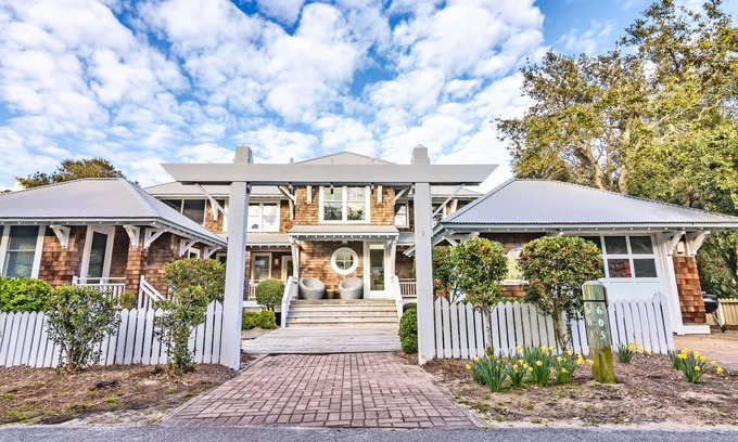 Cape Fear Station House | Get ready for an unforgettable marsh view at 3 Little Birds on Bald Head Island!