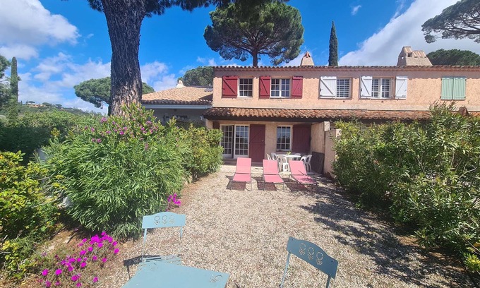 La Croix-Valmer House | Gigaro/Mas terrace with sea view