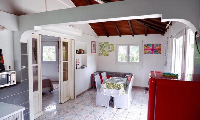 Morne-A-l'Eau Apartment | Gite La Distillerie, Grand Appartement avec Terrasse