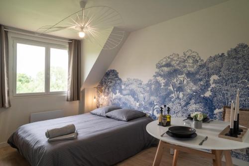 Saint-Josse Apartment | Gite "LES CHARMES" - Calme & Confortable - Lit QUEEN SIZE - Vue sur étang à 10mn du TOUQUET