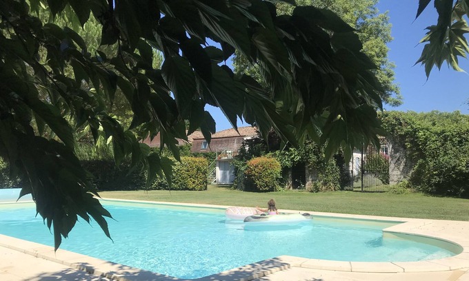 Agnac Apartment | Gite luxury apartment - swimming pool, air conditioning, 2 bedrooms, 2 bathrooms, close to amenities