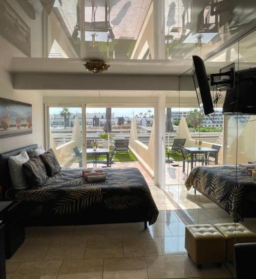 Naturist Village Apartment | glamour golden suite