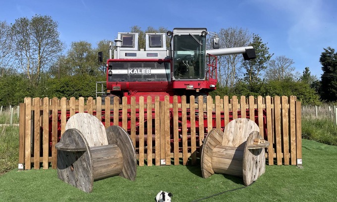 Boston Apartment | glamping combine harvester