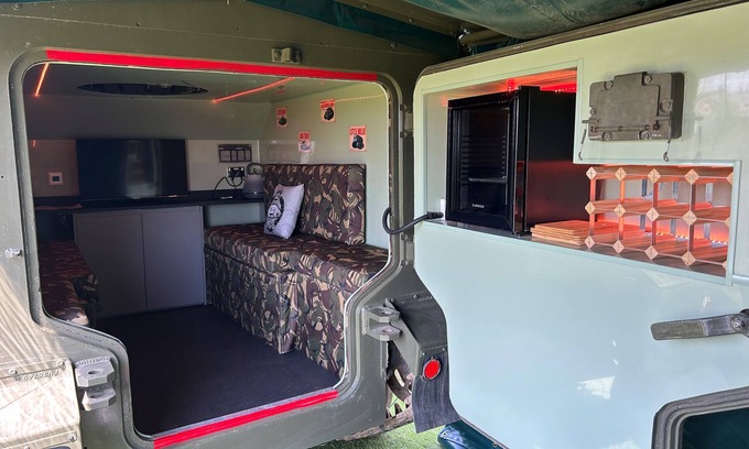 Boston Apartment | Glamping Samaritan tank
