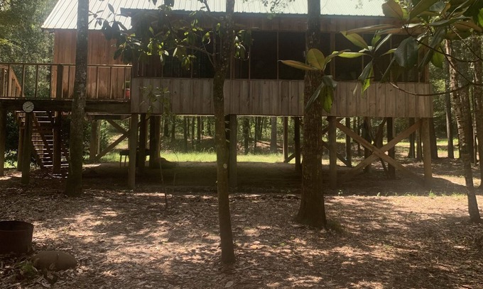 Lucedale Cabin | Go off the beaten path and find "Peace on the River" with family & friends.”