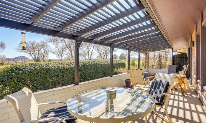 Prescott House | Golf Course Views: Prescott Home w/Patios