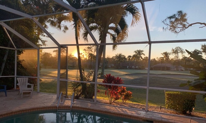 Lely Golf Estates House | Golf Course Views Single Family Home in Lely Country Club