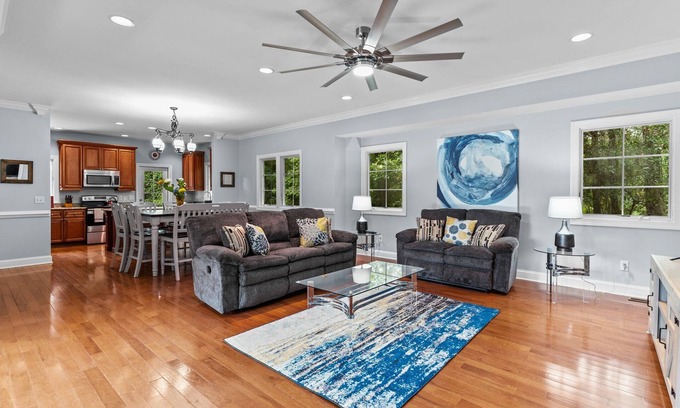 Wilmington House | Gorgeous 4 bd home with elevator and EV charger- NO cleaning fee!