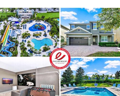 West Kissimmee House | Gorgeous Home With Private Pool, Game Room Near Disney With Waterpark & Resort Access At Encore Resort - 781La
