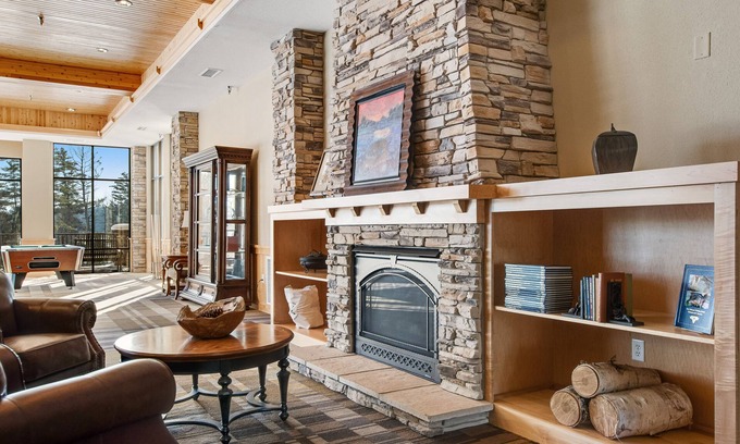 Three Lakes Cabin | Gorgeous water views, deck, private boat slip, indoor pool, hot tubs, & gym