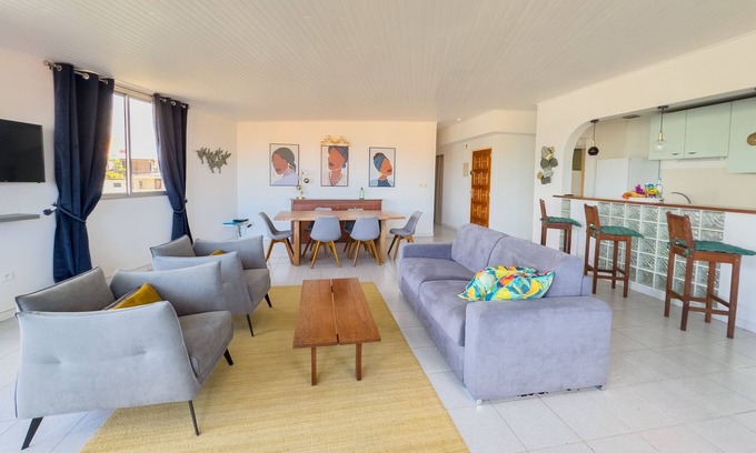 Pointe du Bout Apartment | Gran Arums - Appt climatisé vue mer