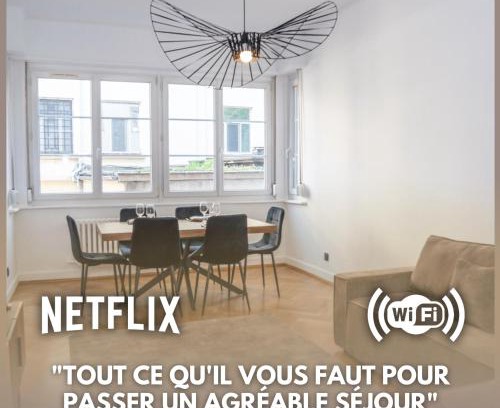 European Quarter Apartment | Grand appart cosy - quartier calme