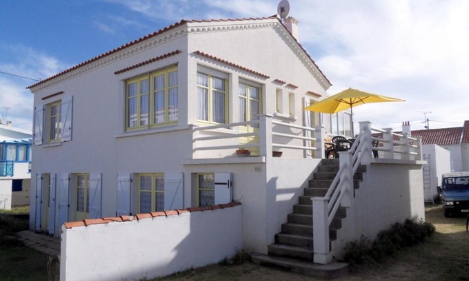 Notre-Dame-de-Monts Apartment | Grand appartement à l'étage d'une villa petite vue mer