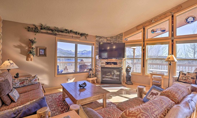 Grand Lake House | Grand Lake House w/Mountain Views, Deck!