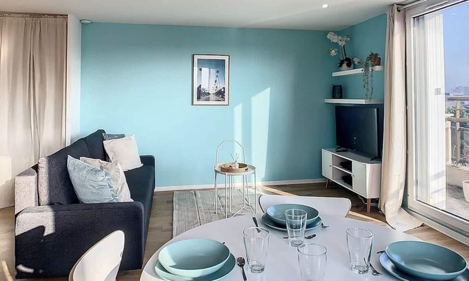 Bois Guillaume Apartment | Grand T2 cosy tout équipé gare 4 pers Wifi