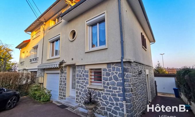 Limoges House | Grande maison de 140 m2 avec jardin ! 5 chambres