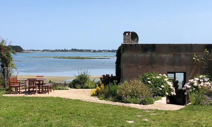 Ile-aux-Moines House | Grande maison face à la mer sur l'île Aux Moines