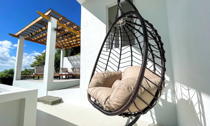 Morne Rouge House | Greek-Inspired House with Breathtaking Views of Grand Anse Beach