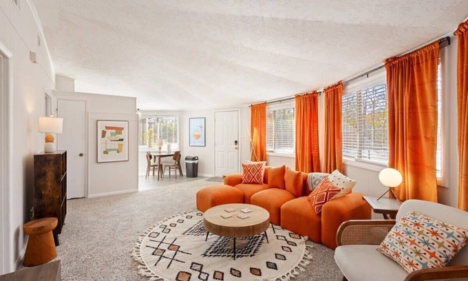 West End House | Groovy Getaway with Fenced Yard