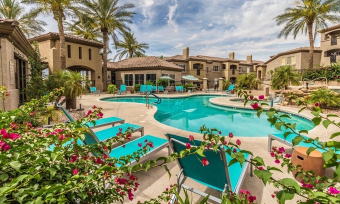 Mountain Park Ranch Condo | Ground Floor Condo In The Foothills+ Putting green+Desert views+near pool