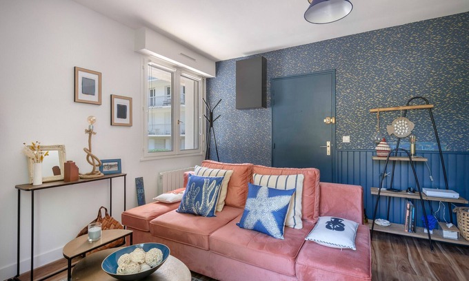 Pornic Apartment | Ground floor for 3 people near the beach