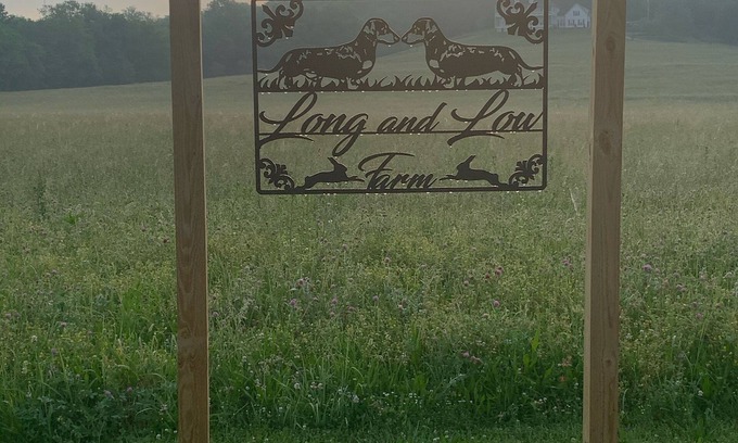 Chestnut Mound House | Guest house on 47 peaceful acres at Long and Low Farm