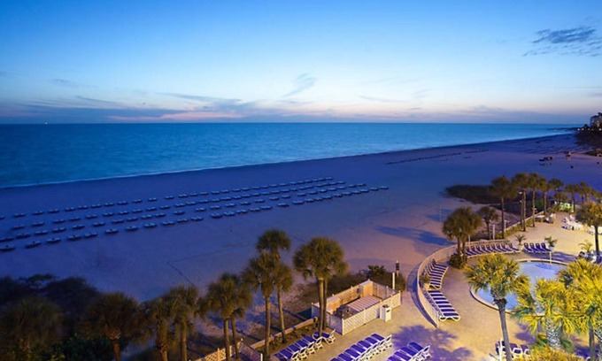 St. Pete Beach Resort | Gulf Front Studio at Tradewinds