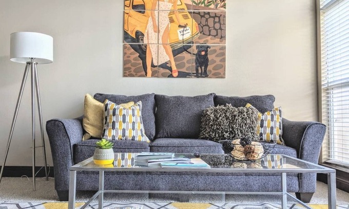 Charlotte Apartment | Gym+Pool, Free Parking, Light Rail Access