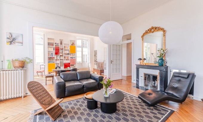 Decre-Cathedrale Apartment | Hélios - Élégant appartement de 115 m² à Nantes