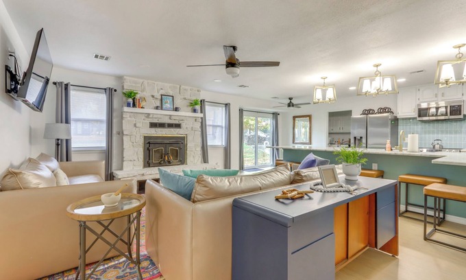 Afton House | Half-Mi to Grand Lake & Marina: Monkey Island Home