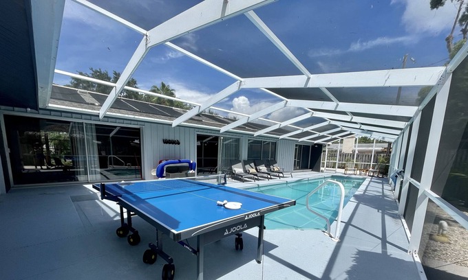 Harbor Hills House | Handicap accessible Mid-Mod home w/ pool, near beach & boat access.