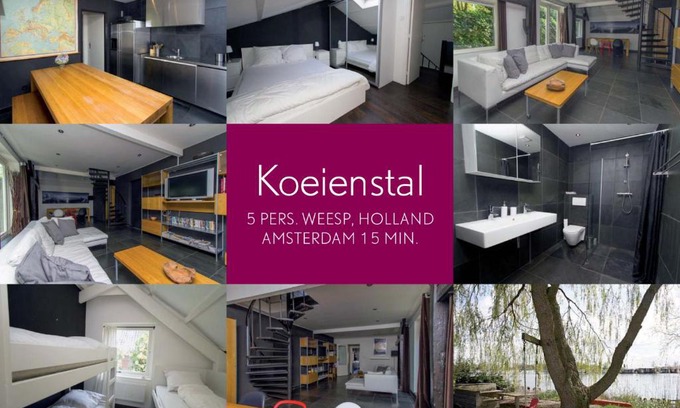 Weesp Apartment | Hannahhoeve Private House with wifi and free parking for 1 car