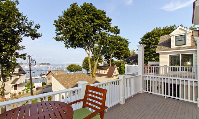 Camden House | Harbor/Waterviews from every room and also you will be able to see Mt. Battie