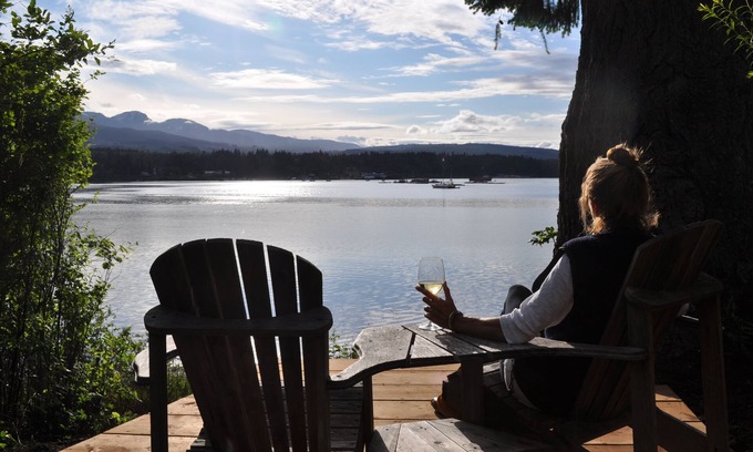 Fanny Bay Cottage | Have a fabulous stay-cation at our unique, walk on oceanfront property.