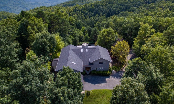 Old Fort House | Havencrest Luxury Home with Long Range Mountain & Lake Lure Views!